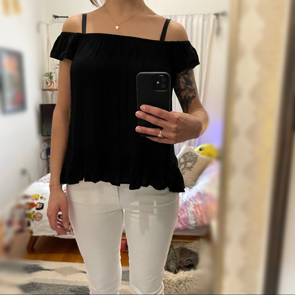 Ralph Lauren Denim & Supply Off-Shoulder Top